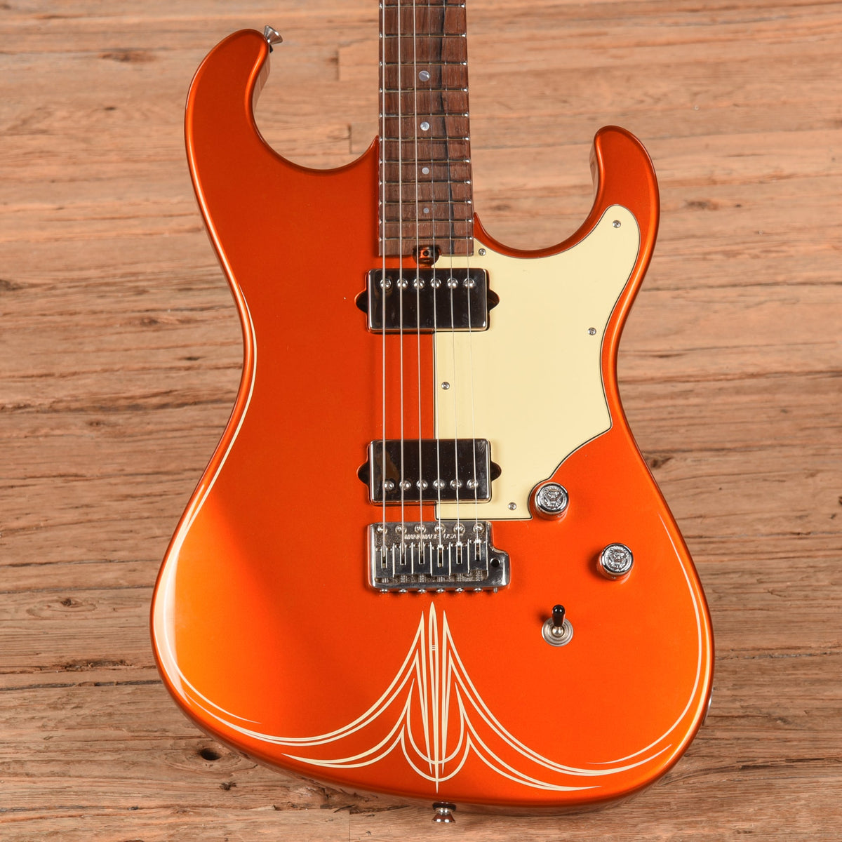 Asher S-Custom Liquid Orange w/Pinstriping 2012 - Zac Brown - MusicMarket