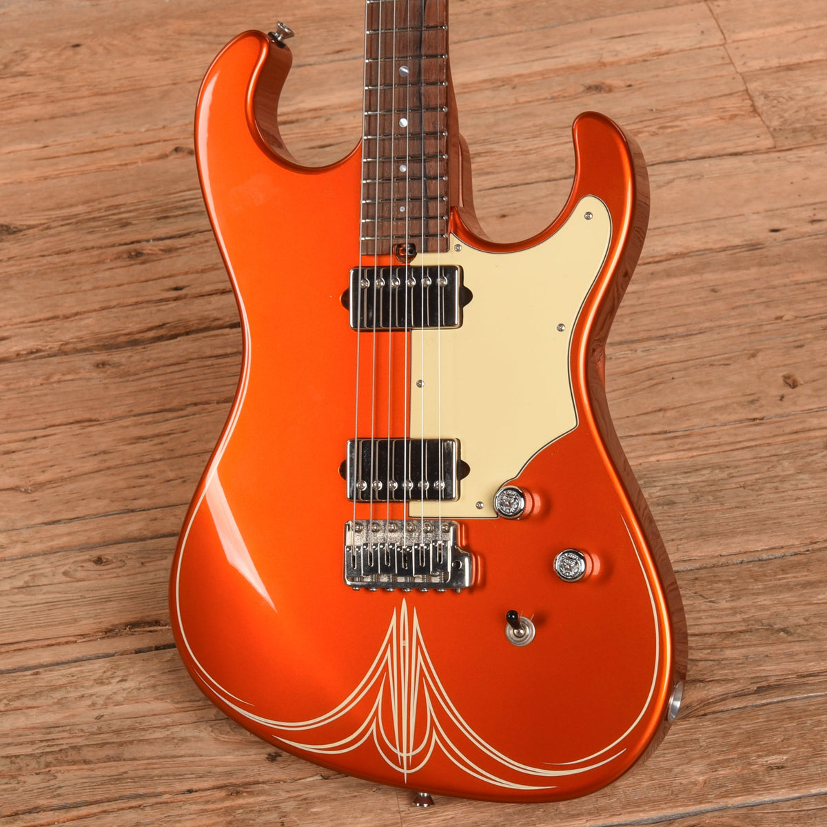Asher S-Custom Liquid Orange w/Pinstriping 2012 - Zac Brown - View 2 | MusicMarket