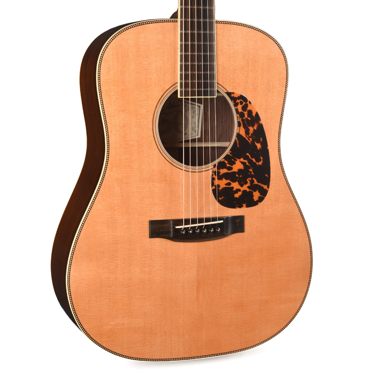 Atkin The White Rice Baked Sitka Spruce/East Indian Rosewood Aged Natural - MusicMarket