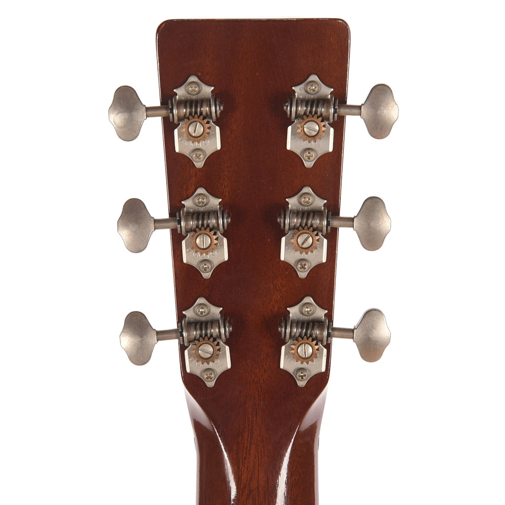 Atkin Dust Bowl 0 12-Fret Mahogany Sunburst w/Herringbone Trim - View 7 | MusicMarket