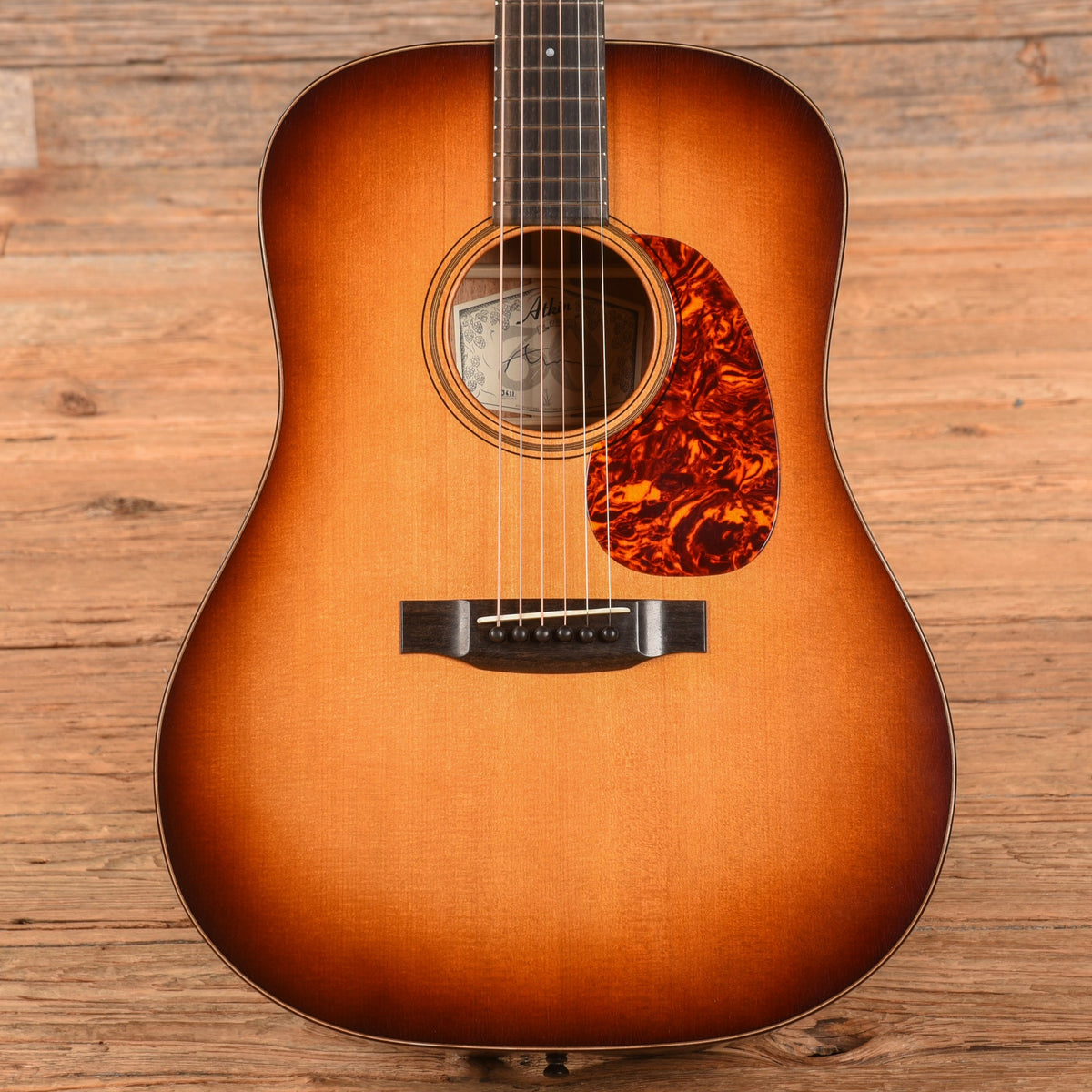Atkin Essential D Baked Sitka/Mahogany Aged Shade Top 2025 - MusicMarket