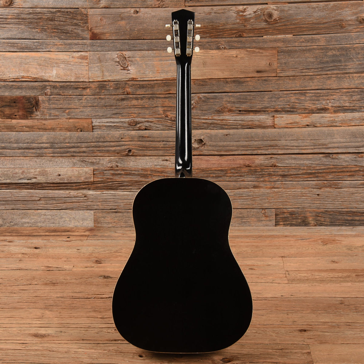 Atkin J43BP Sitka Top Maple Back and Sides Black 2023 - View 5 | MusicMarket