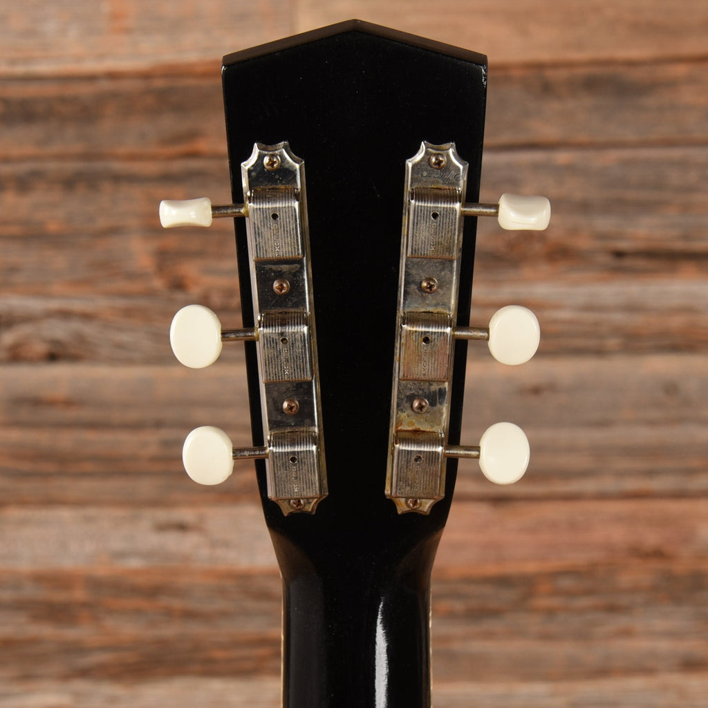 Atkin J43BP Sitka Top Maple Back and Sides Black 2023 - View 7 | MusicMarket