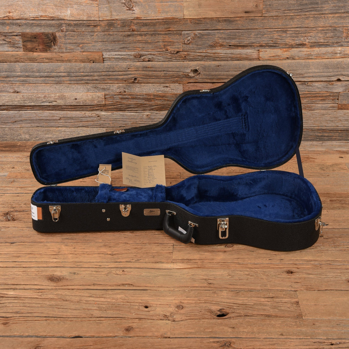 Atkin J43BP Sitka Top Maple Back and Sides Black 2023 - View 9 | MusicMarket