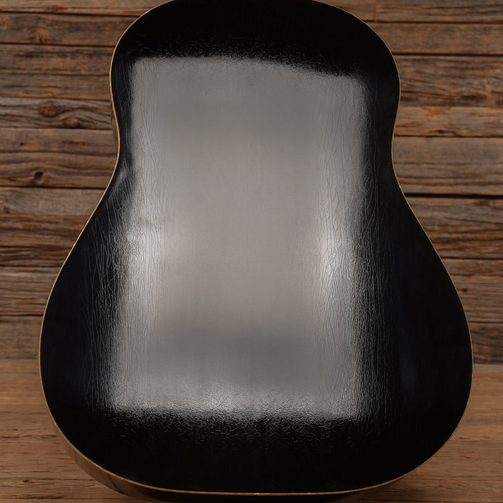 Atkin J43BP Sitka Top Maple Back and Sides Black 2023 - View 12 | MusicMarket