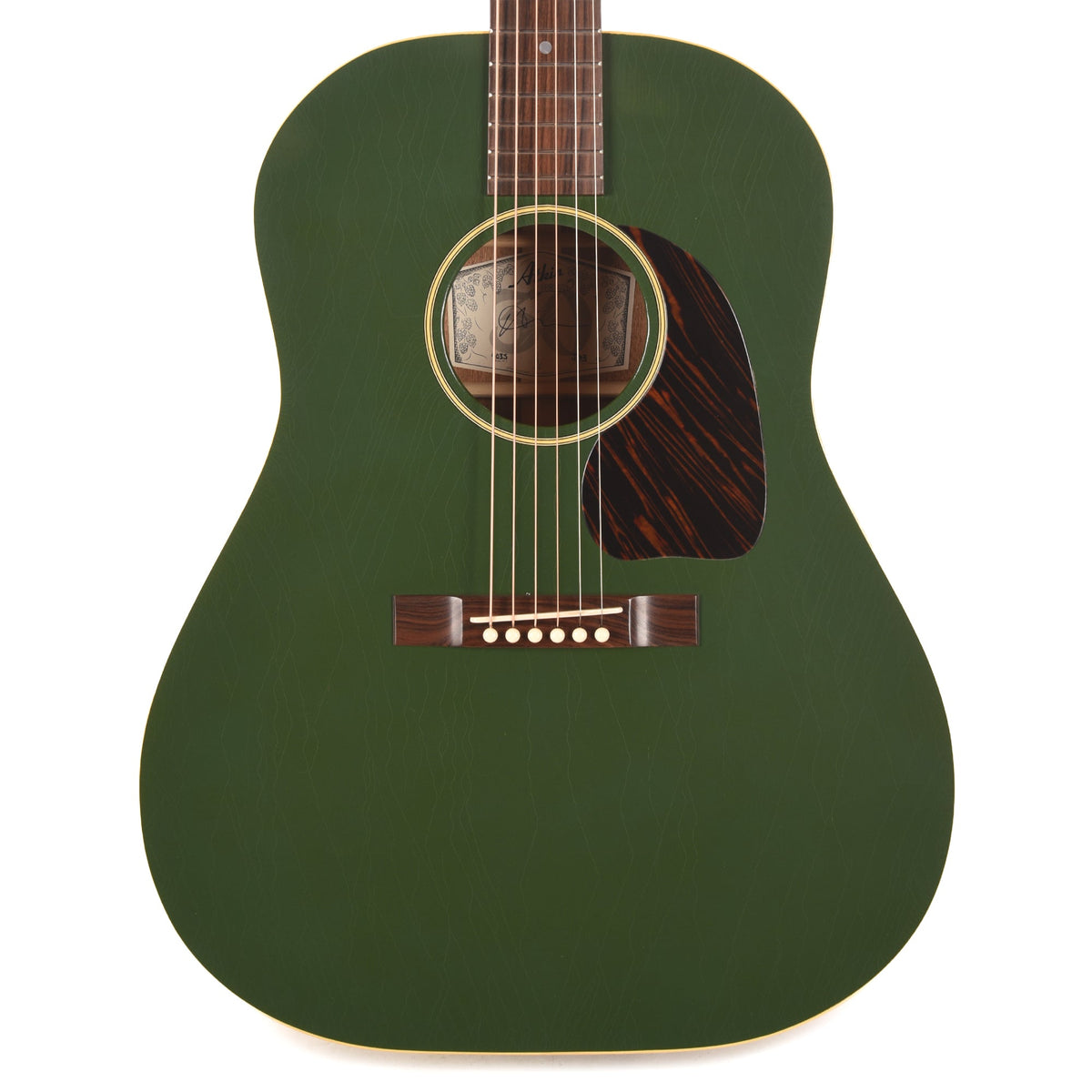 Atkin The Forty Three Spruce/Mahogany Aged Olive Drab - View 2 | MusicMarket