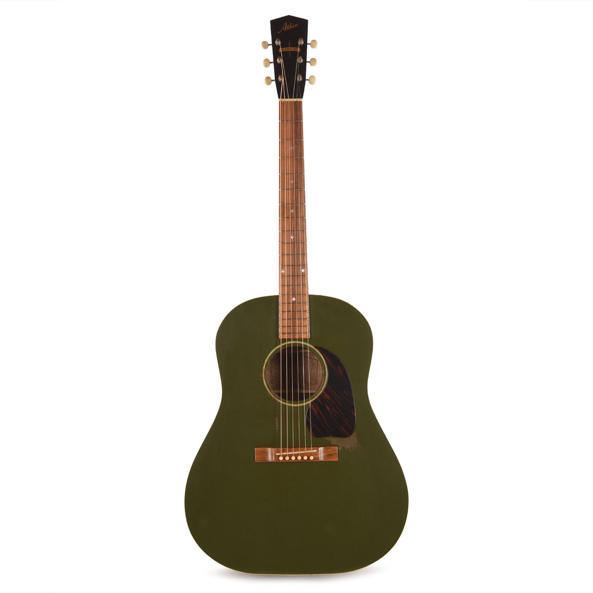Atkin The Forty Three Spruce/Mahogany Heavy Aged Olive Drab - View 4 | MusicMarket