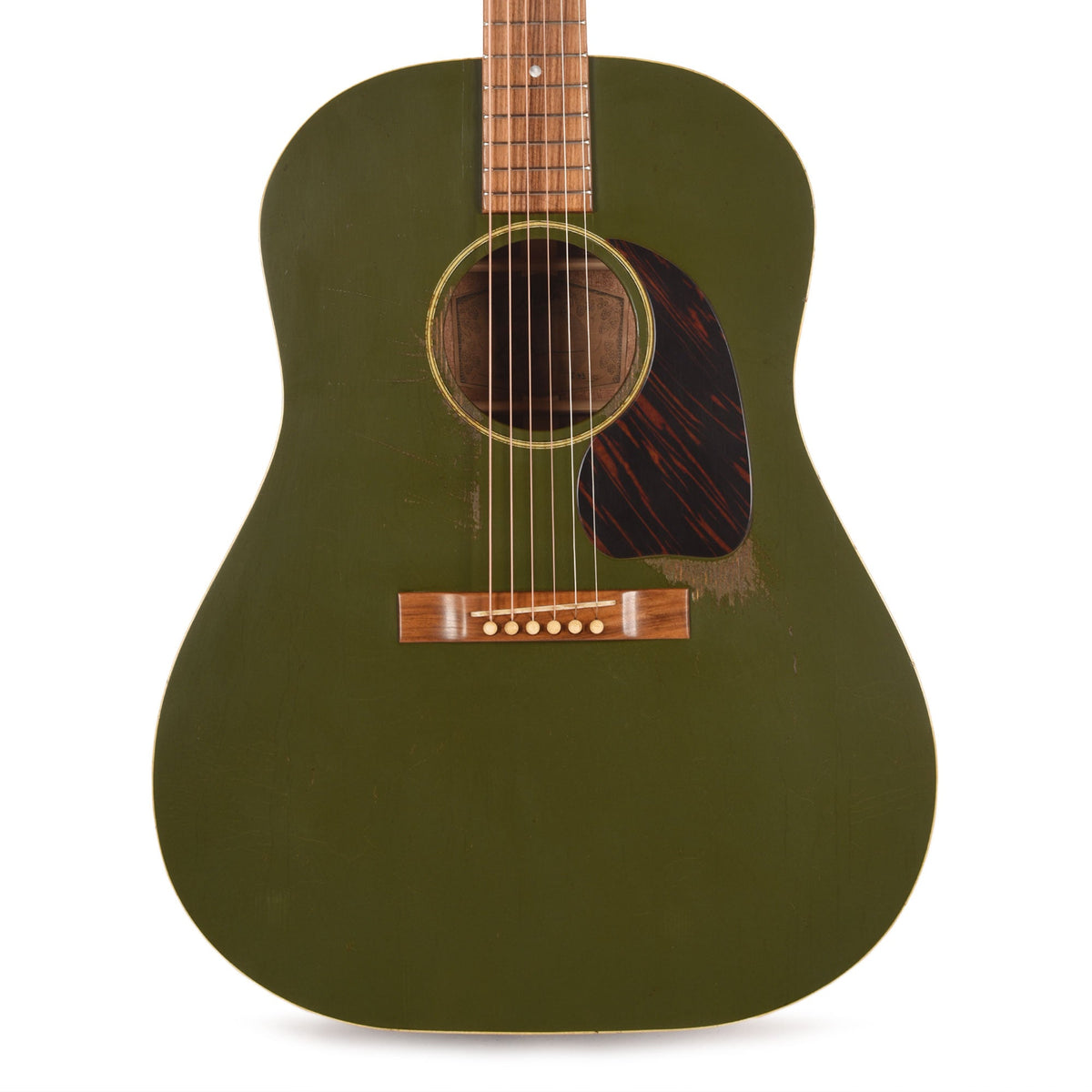 Atkin The Forty Three Spruce/Mahogany Heavy Aged Olive Drab - View 2 | MusicMarket
