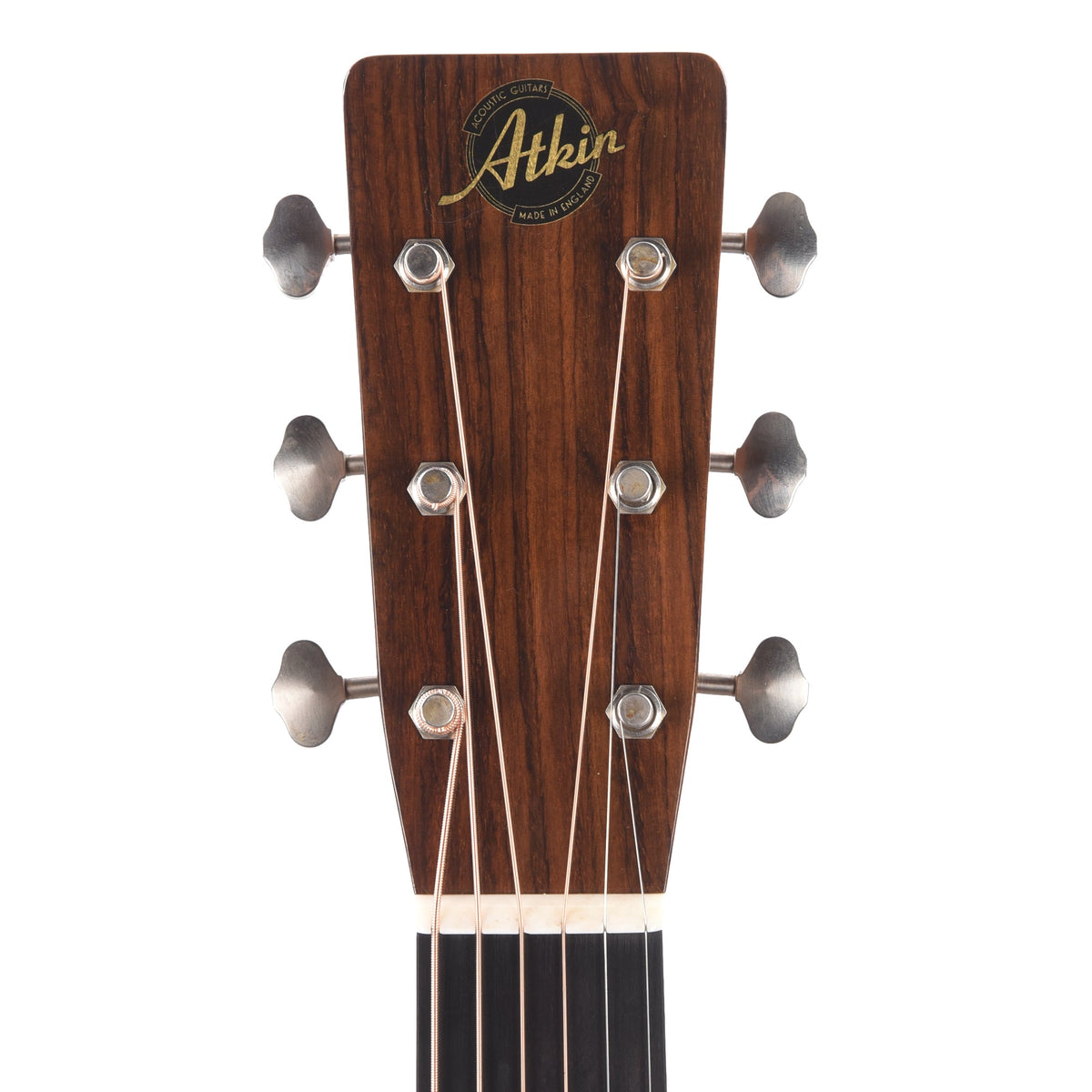 Atkin Essential OM Aged Baked Sitka/Mahogany Natural - View 6 | MusicMarket