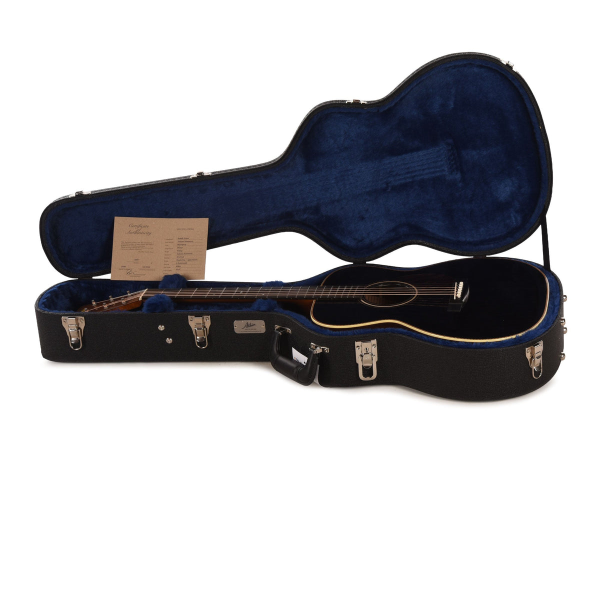 Atkin OM37 Baked Sitka/Rosewood Aged Blacktop - View 8 | MusicMarket