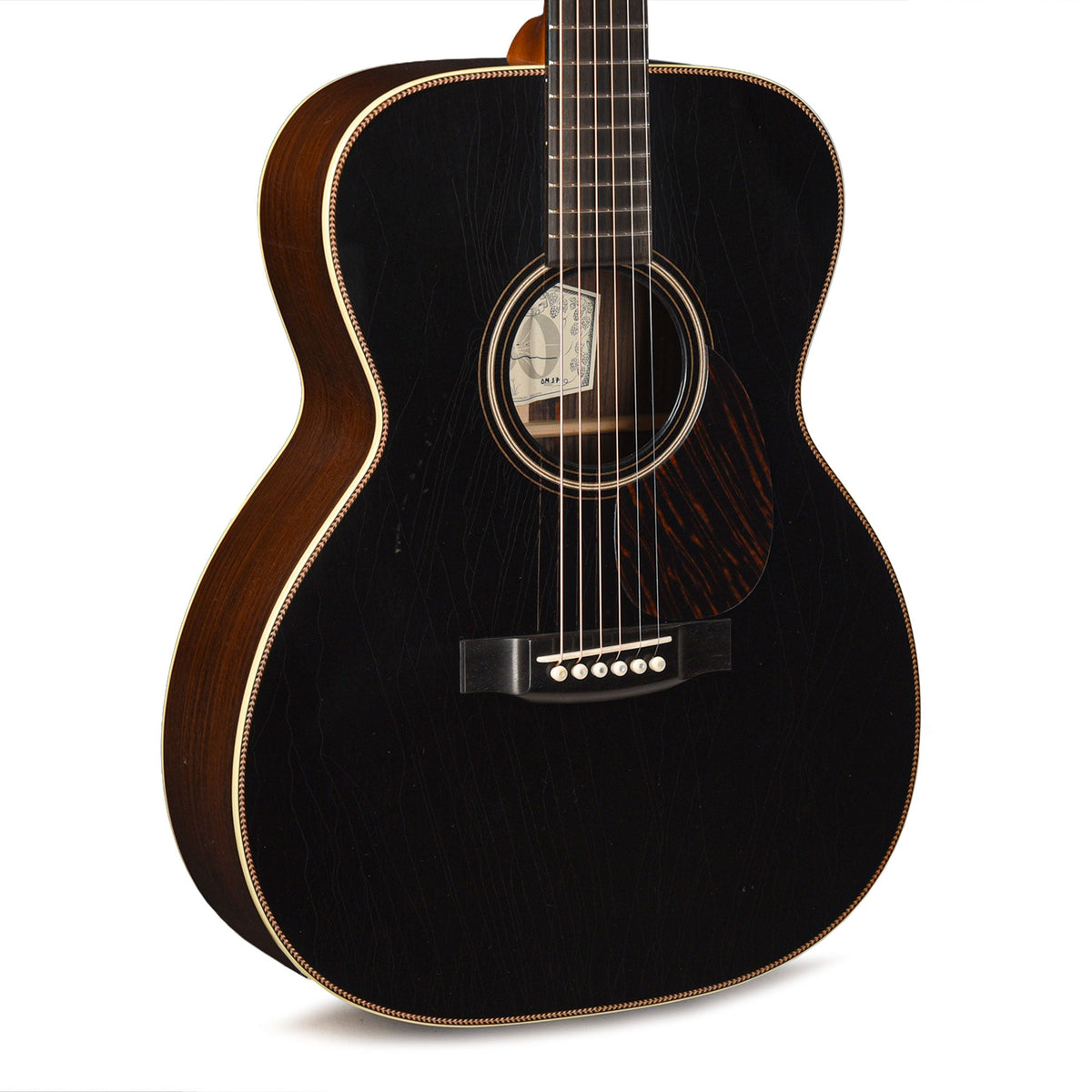 Atkin OM37 Baked Sitka/Rosewood Aged Blacktop - MusicMarket