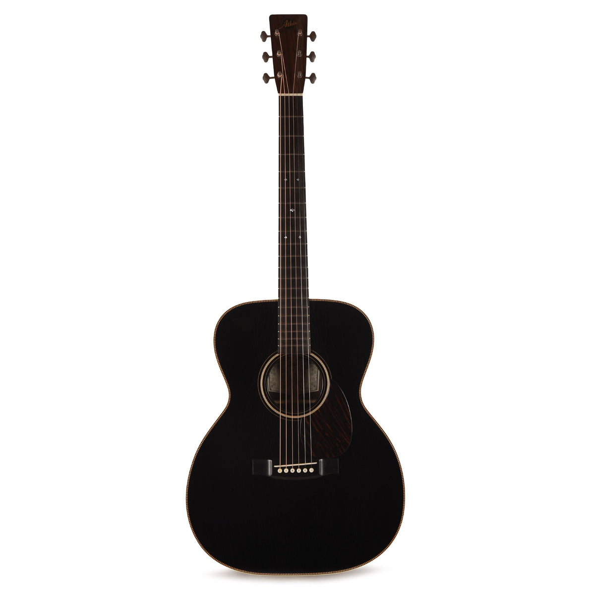Atkin OM37 Baked Sitka/Rosewood Aged Blacktop - View 4 | MusicMarket
