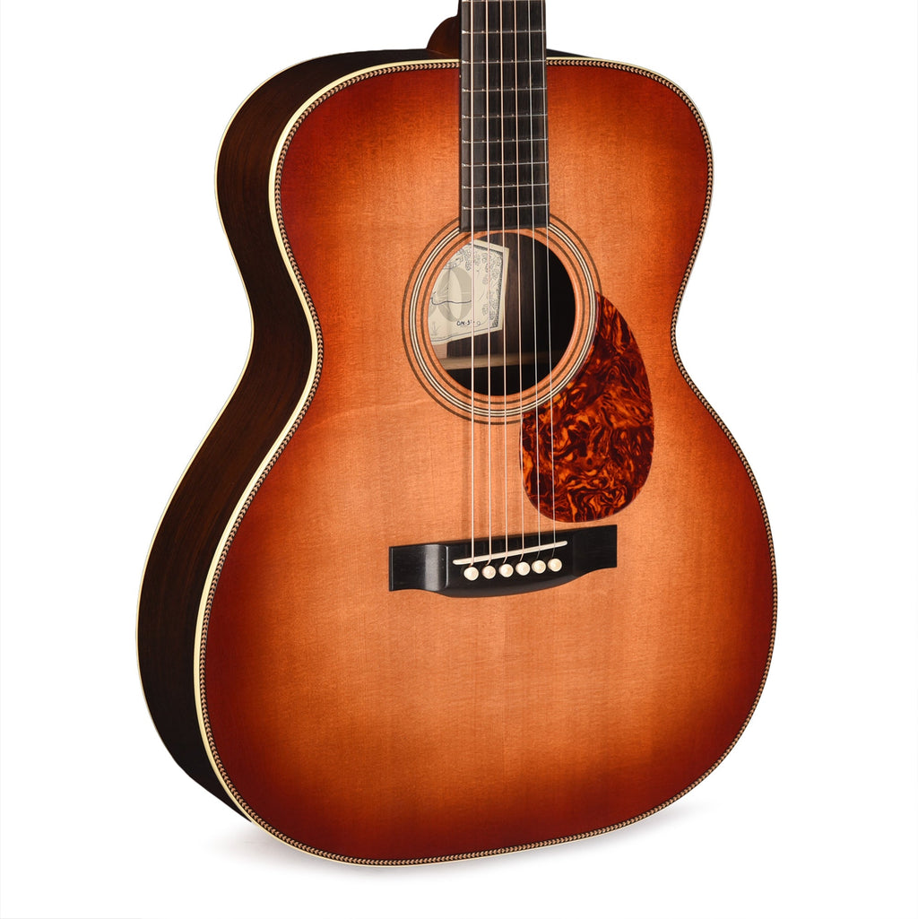 Atkin OM37 Baked Sitka/Rosewood Aged Cherry Burst - MusicMarket