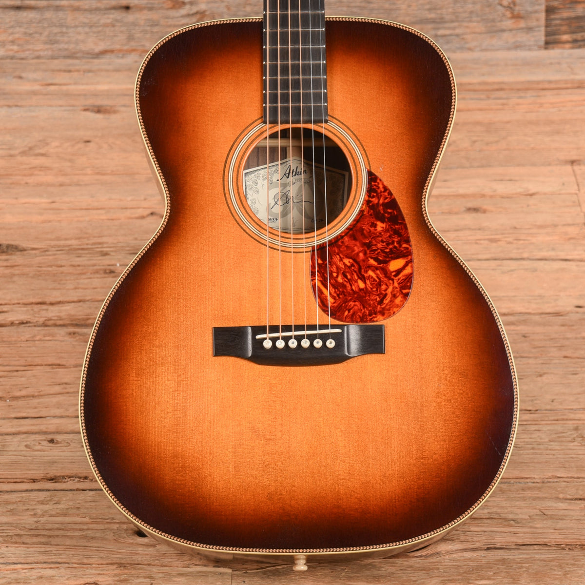 Atkin OM37 Baked Sitka/Rosewood Aged Sunburst 2025 - MusicMarket