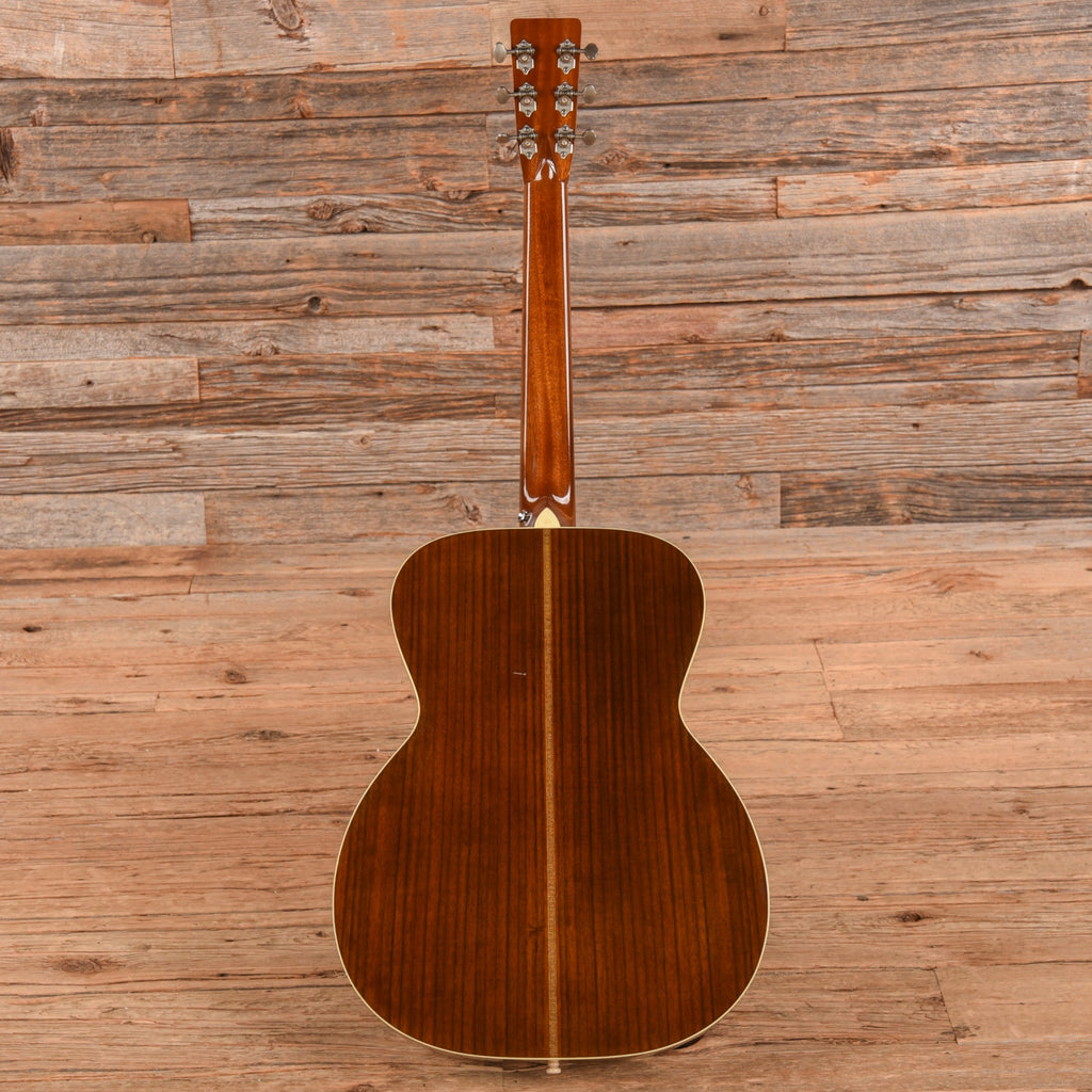 Atkin OM37 Baked Sitka/Rosewood Aged Sunburst 2025 - View 5 | MusicMarket
