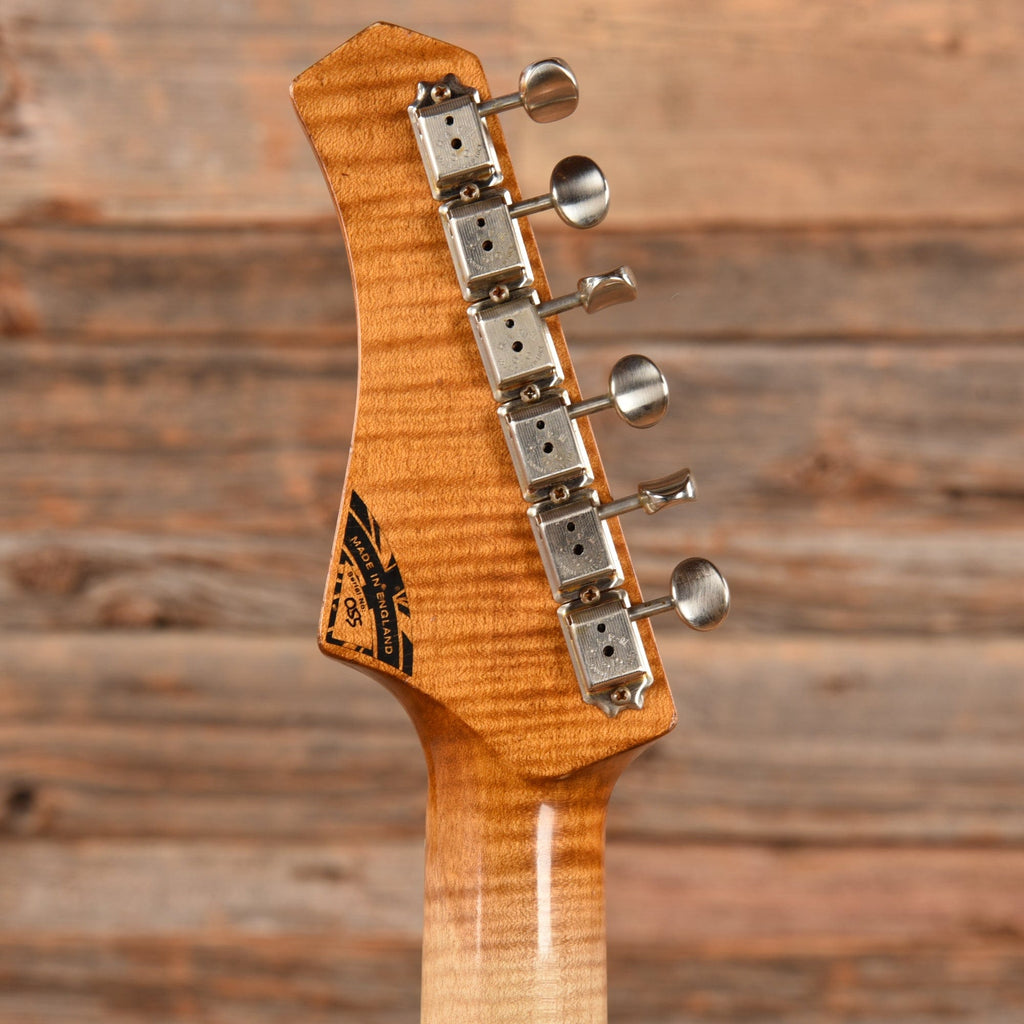 Atkin 54 S-Style w/Flame Maple Neck Aged Sunburst 2023 - View 7 | MusicMarket