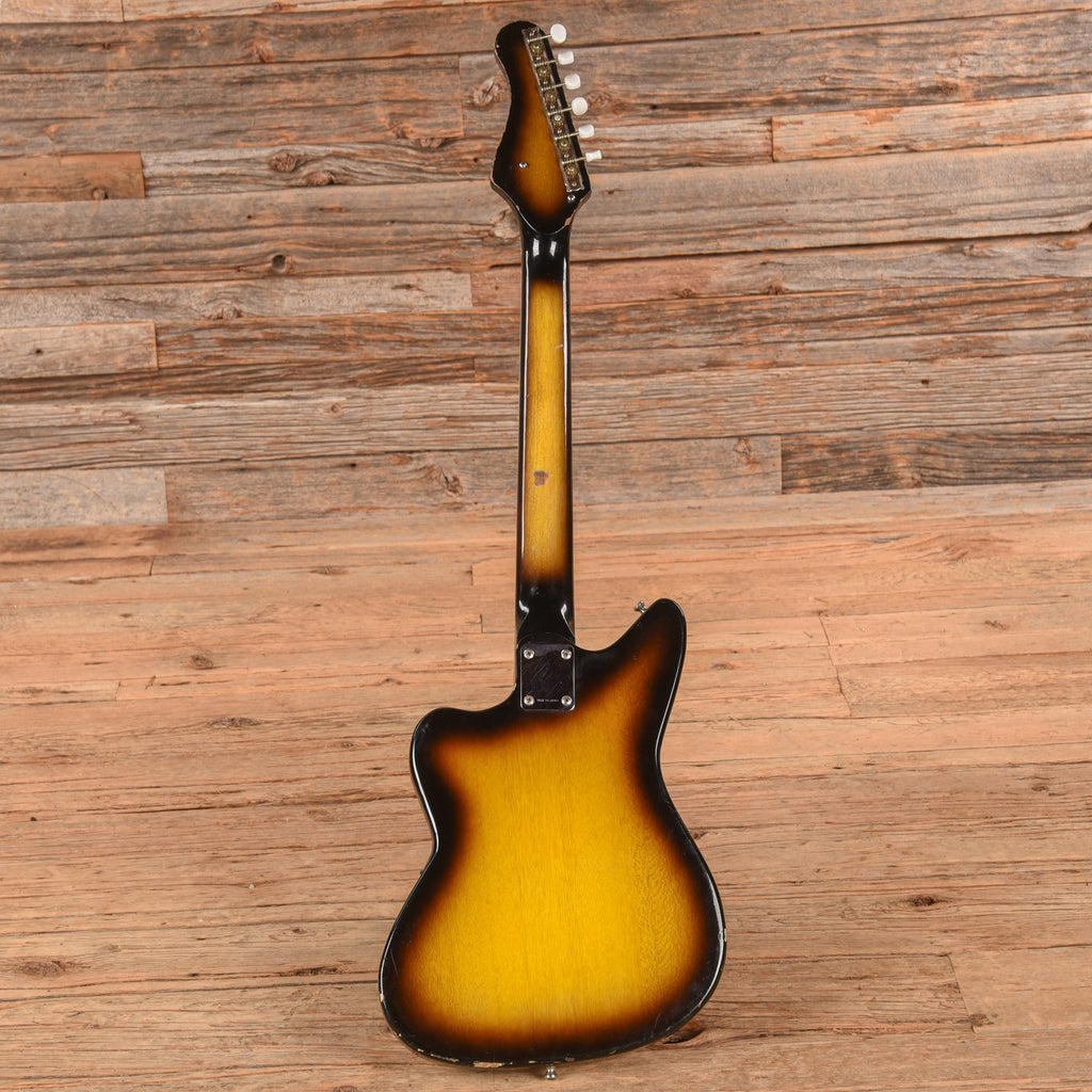 Audition Solidbody Electric Sunburst 1960s - View 5 | MusicMarket
