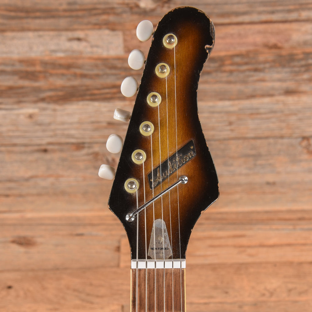 Audition Solidbody Electric Sunburst 1960s - View 6 | MusicMarket
