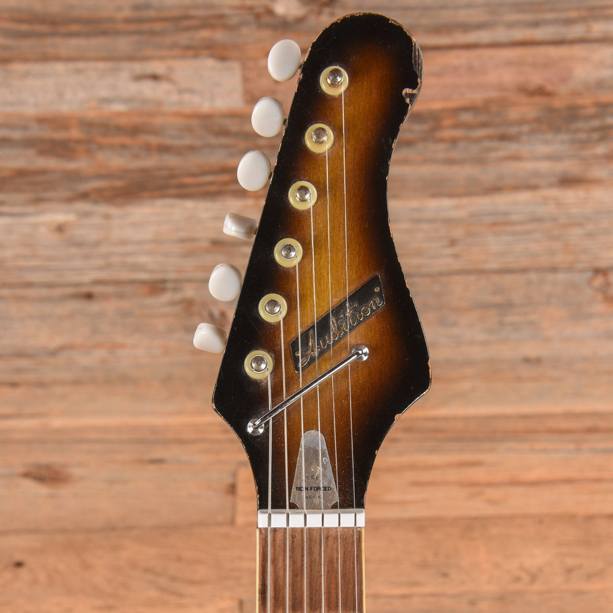 Audition Solidbody Electric Sunburst 1960s - View 6 | MusicMarket