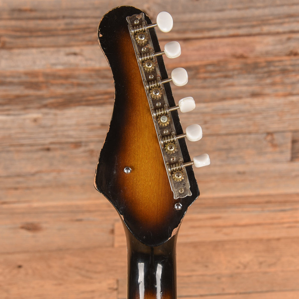 Audition Solidbody Electric Sunburst 1960s - View 7 | MusicMarket