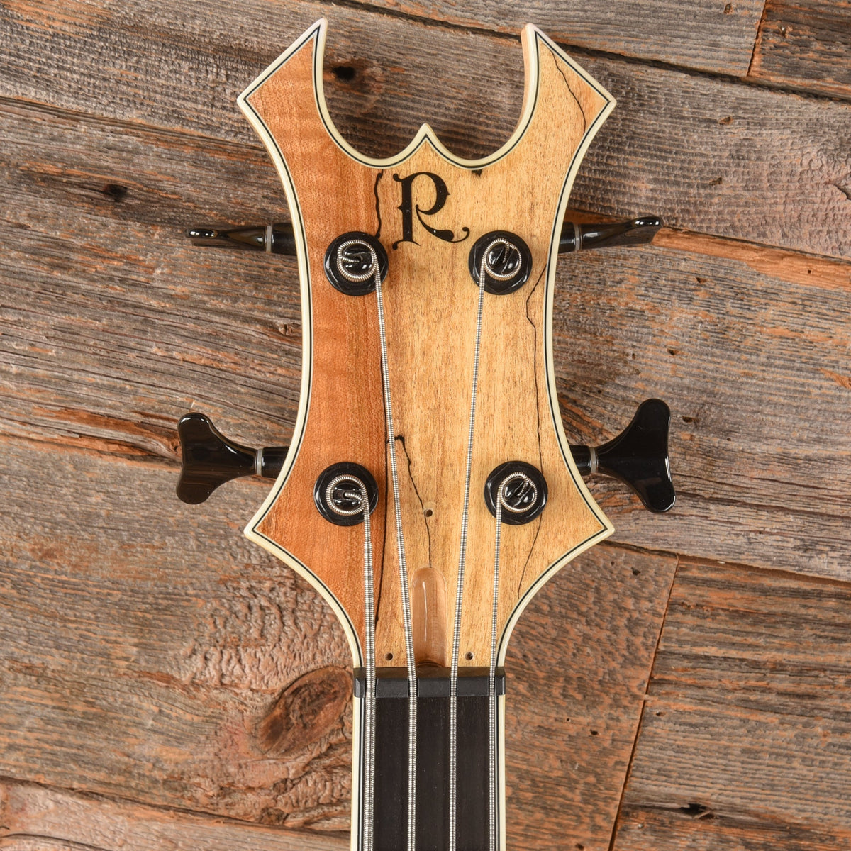 B.C. Rich Paolo Gregoletto Signature Warlock Bass Spalted Maple 2011 - View 6 | MusicMarket