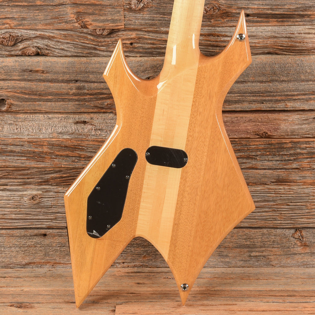 B.C. Rich Paolo Gregoletto Signature Warlock Bass Spalted Maple 2011 - View 3 | MusicMarket