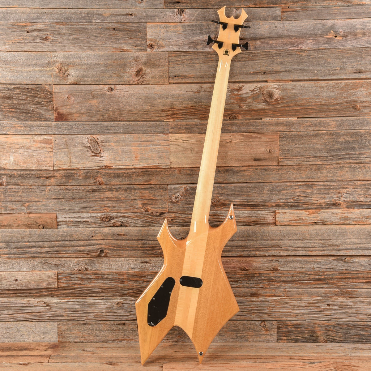 B.C. Rich Paolo Gregoletto Signature Warlock Bass Spalted Maple 2011 - View 5 | MusicMarket
