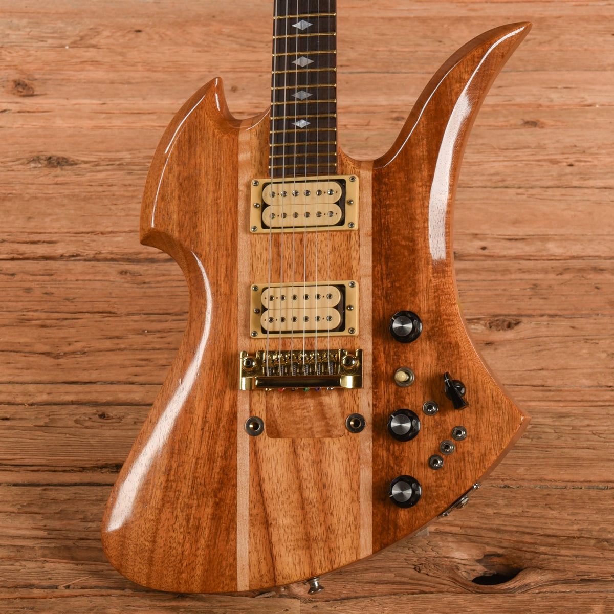B.C. Rich Mockingbird Refin Koa 1979 - View 2 | MusicMarket