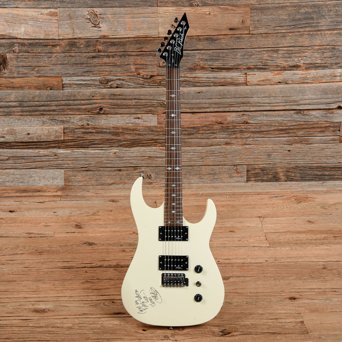 B.C. Rich ASM-1 White - View 4 | MusicMarket