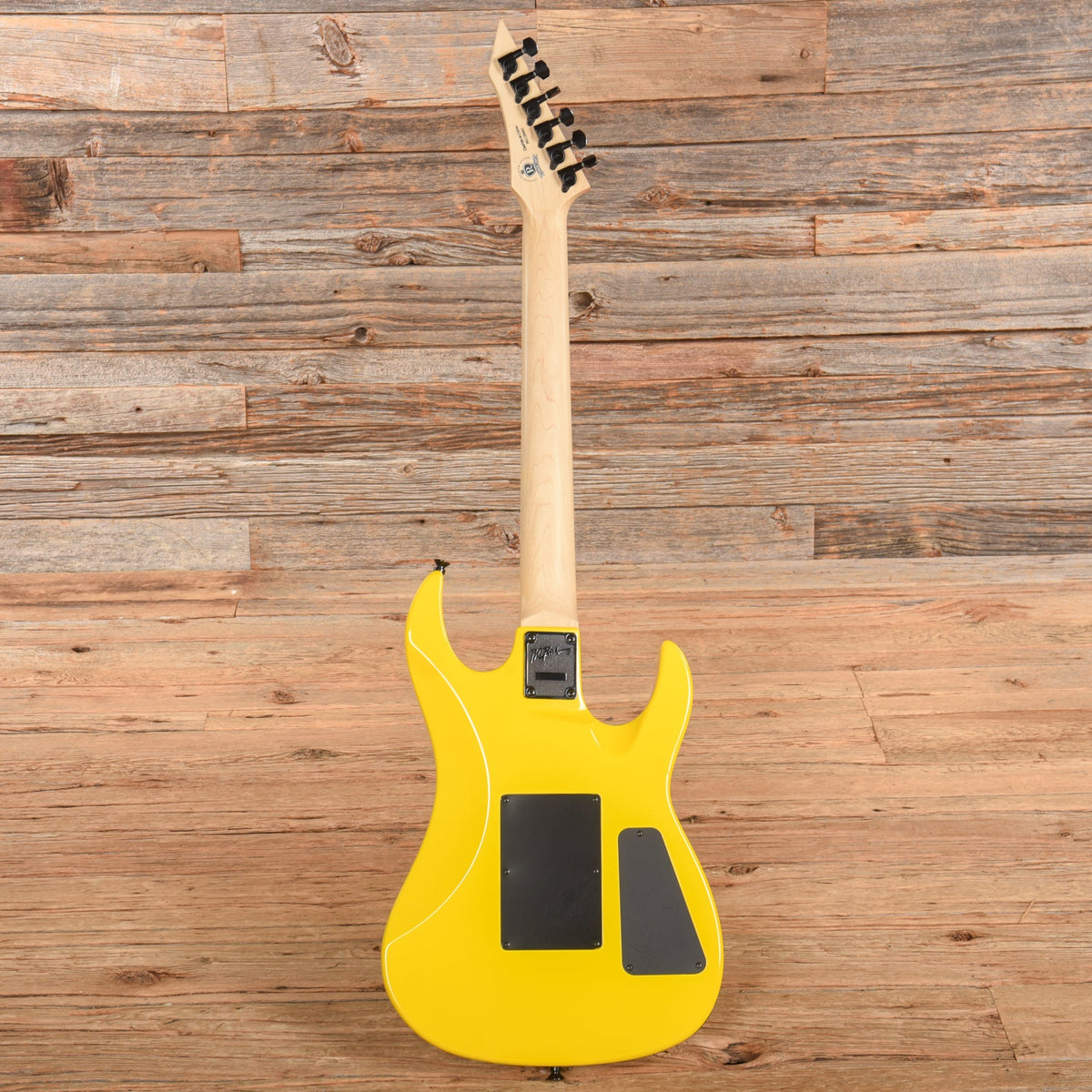 B.C. Rich Gunslinger Yellow LEFTY - View 5 | MusicMarket