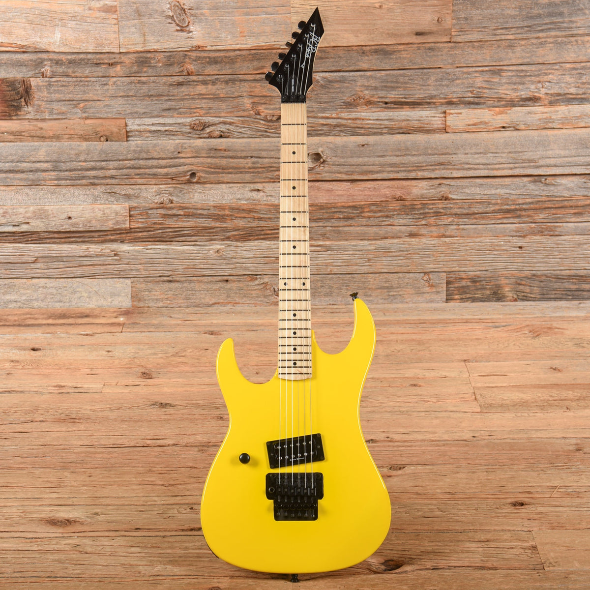 B.C. Rich Gunslinger Yellow LEFTY - View 4 | MusicMarket