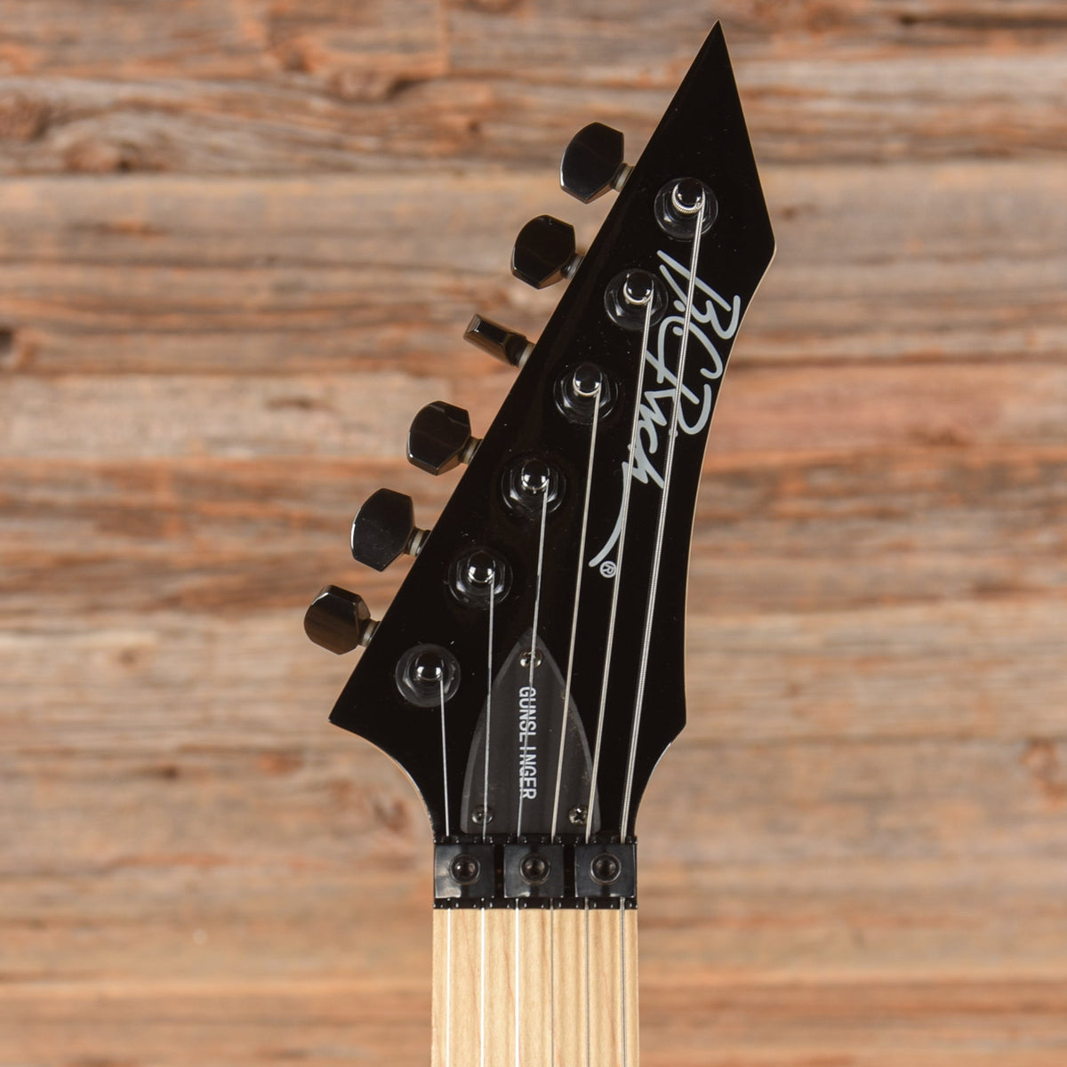 B.C. Rich Gunslinger Yellow LEFTY - View 6 | MusicMarket