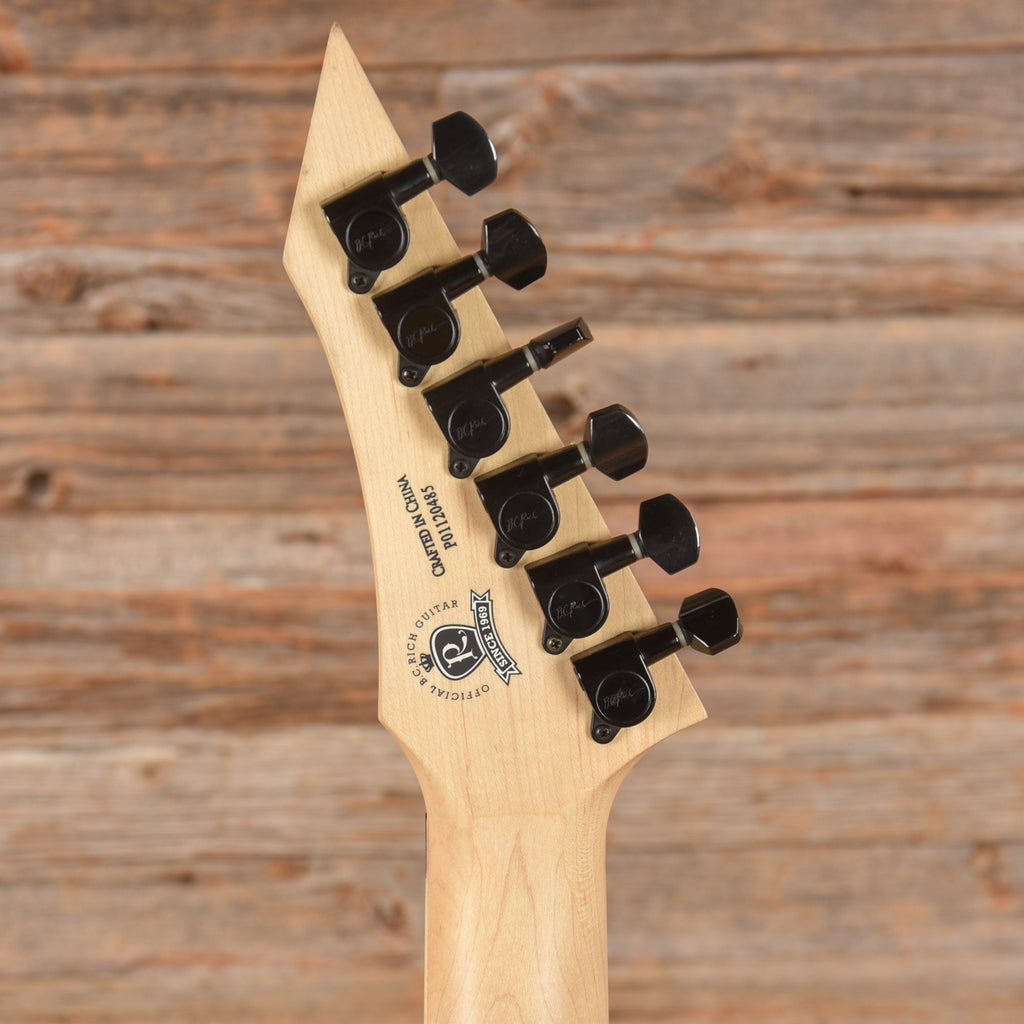 B.C. Rich Gunslinger Yellow LEFTY - View 7 | MusicMarket