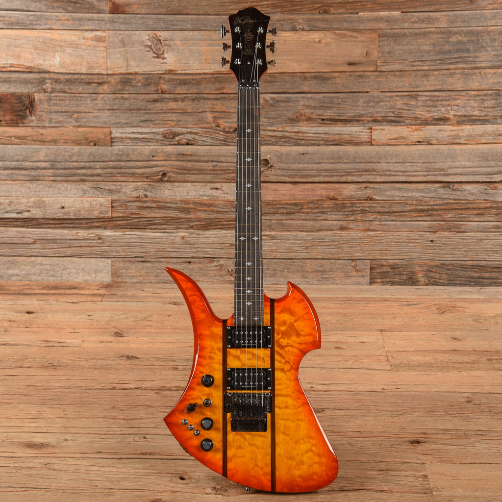 B.C. Rich Legacy Mockingbird Sunburst LEFTY - View 4 | MusicMarket