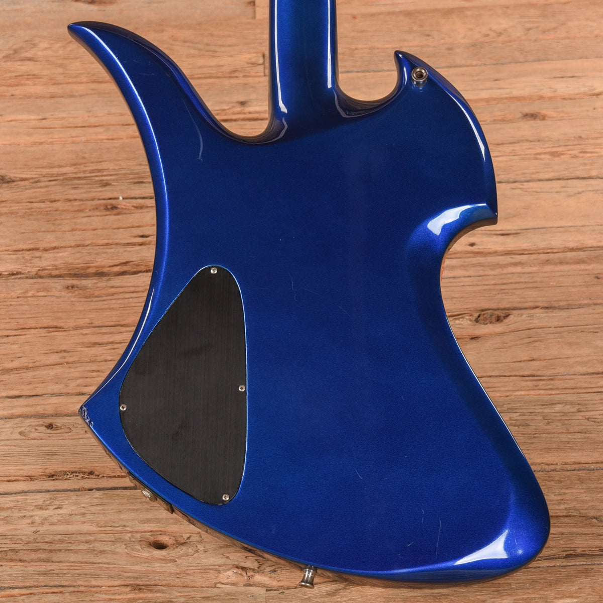 B.C. Rich Mockingbird Metallic Blue Refin 1980s - View 3 | MusicMarket
