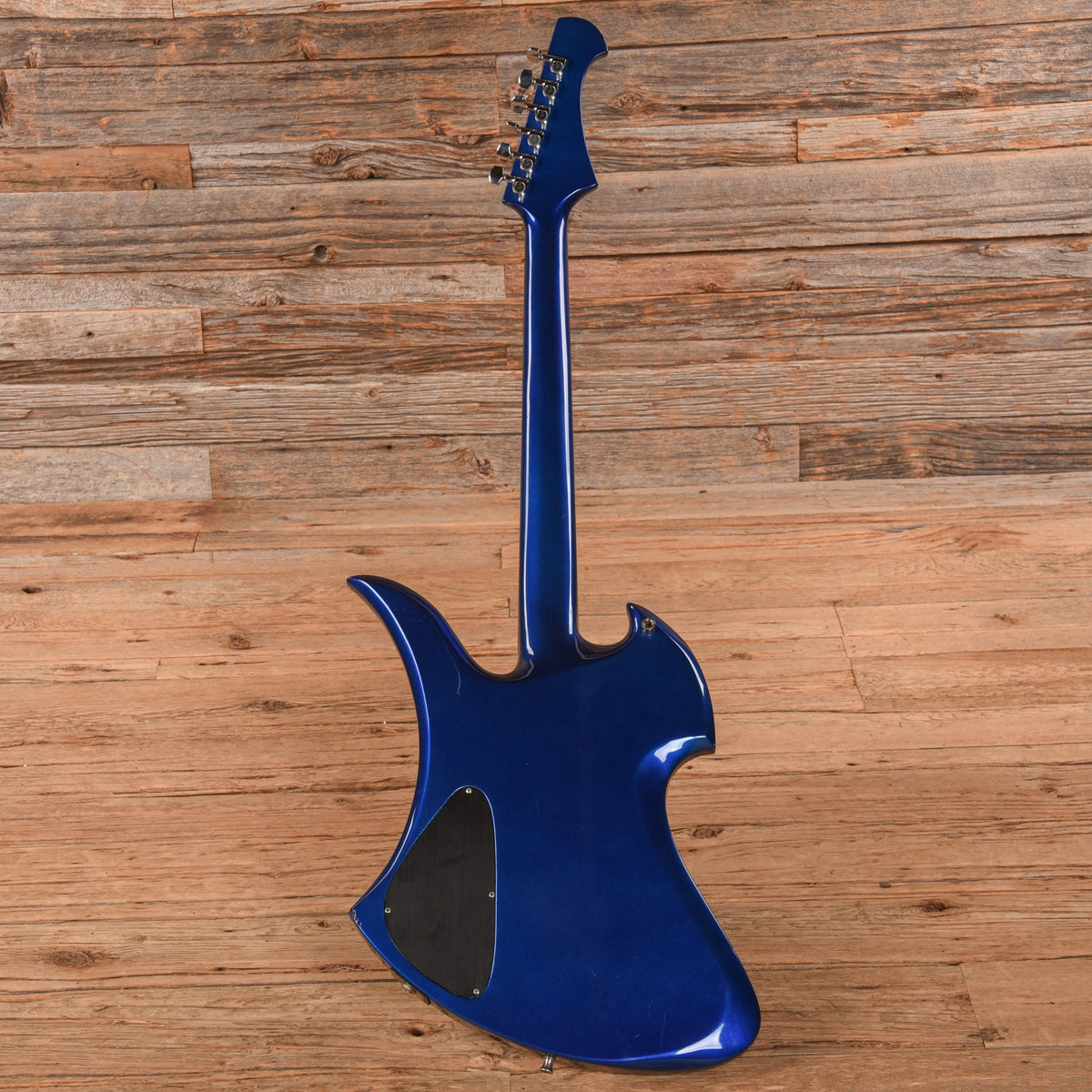 B.C. Rich Mockingbird Metallic Blue Refin 1980s - View 5 | MusicMarket