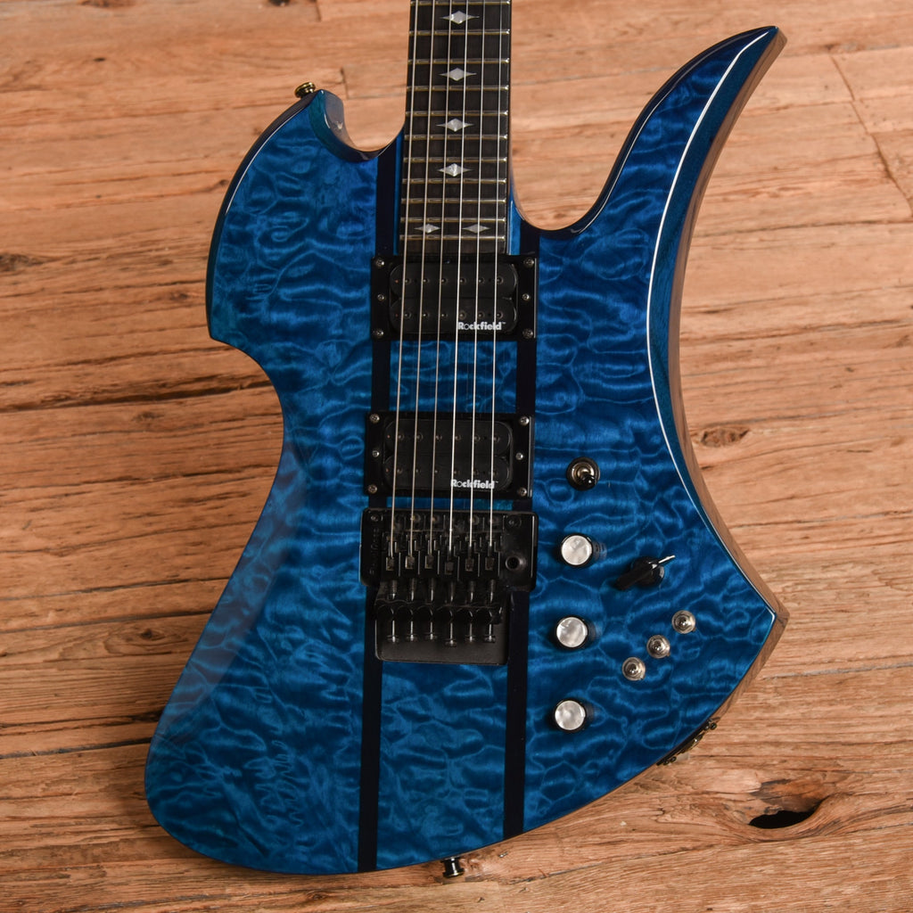 B.C. Rich Mockingbird ST Transparent Blue - View 2 | MusicMarket