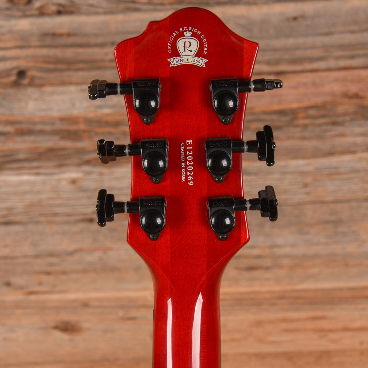 B.C. Rich Mockingbird ST Transparent Red - View 7 | MusicMarket