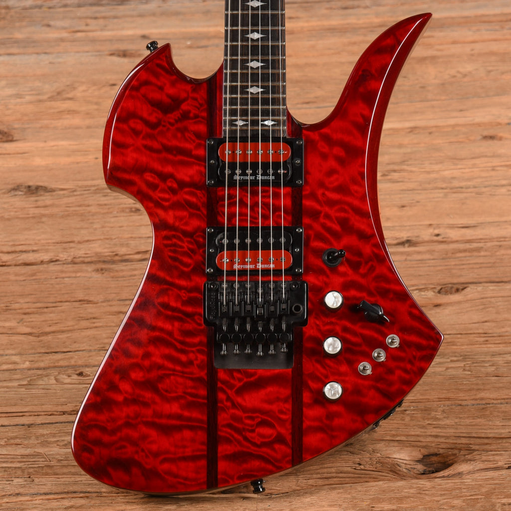 B.C. Rich Mockingbird ST Transparent Red - MusicMarket