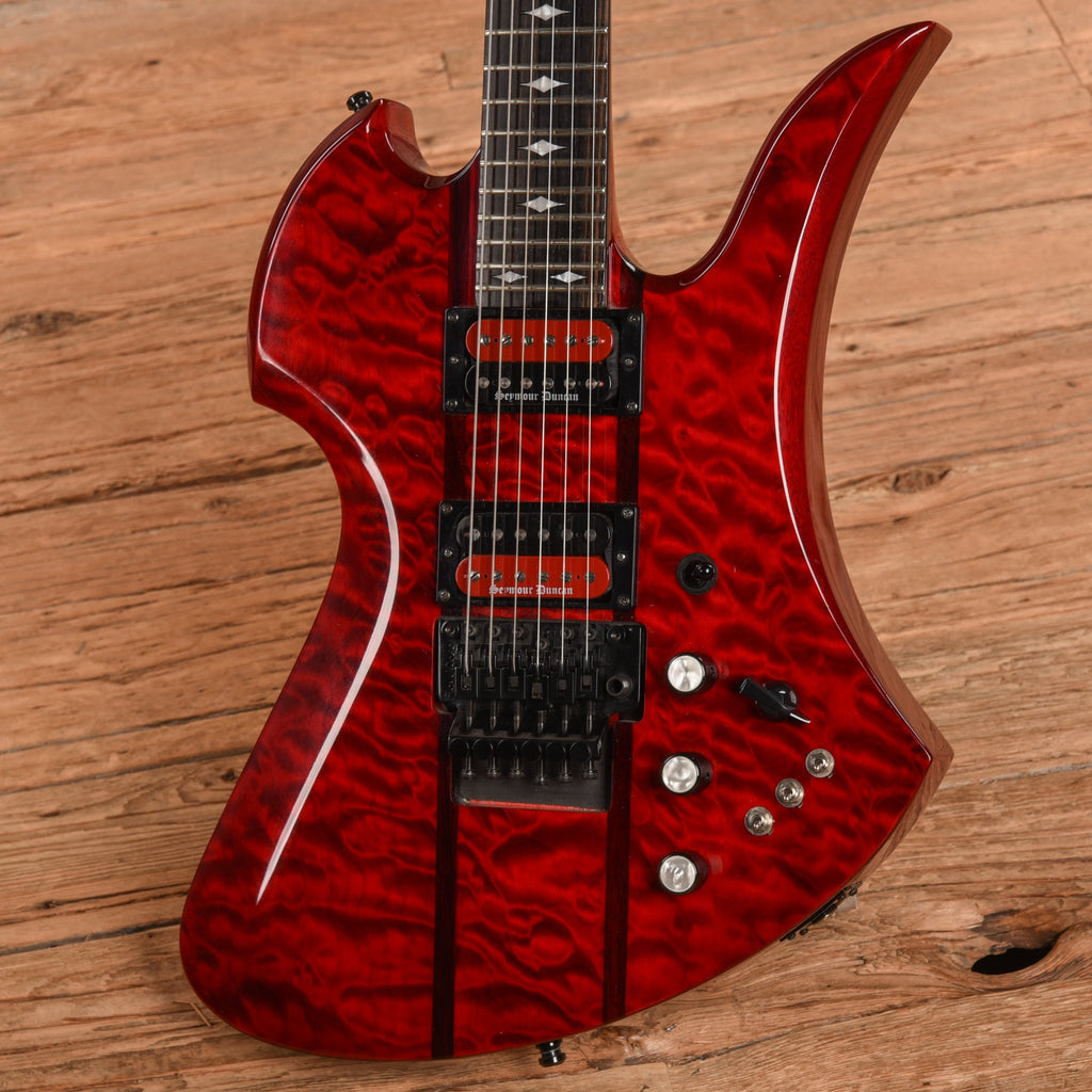 B.C. Rich Mockingbird ST Transparent Red - View 2 | MusicMarket