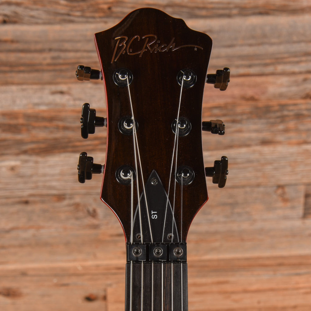 B.C. Rich Mockingbird ST Transparent Red - View 6 | MusicMarket