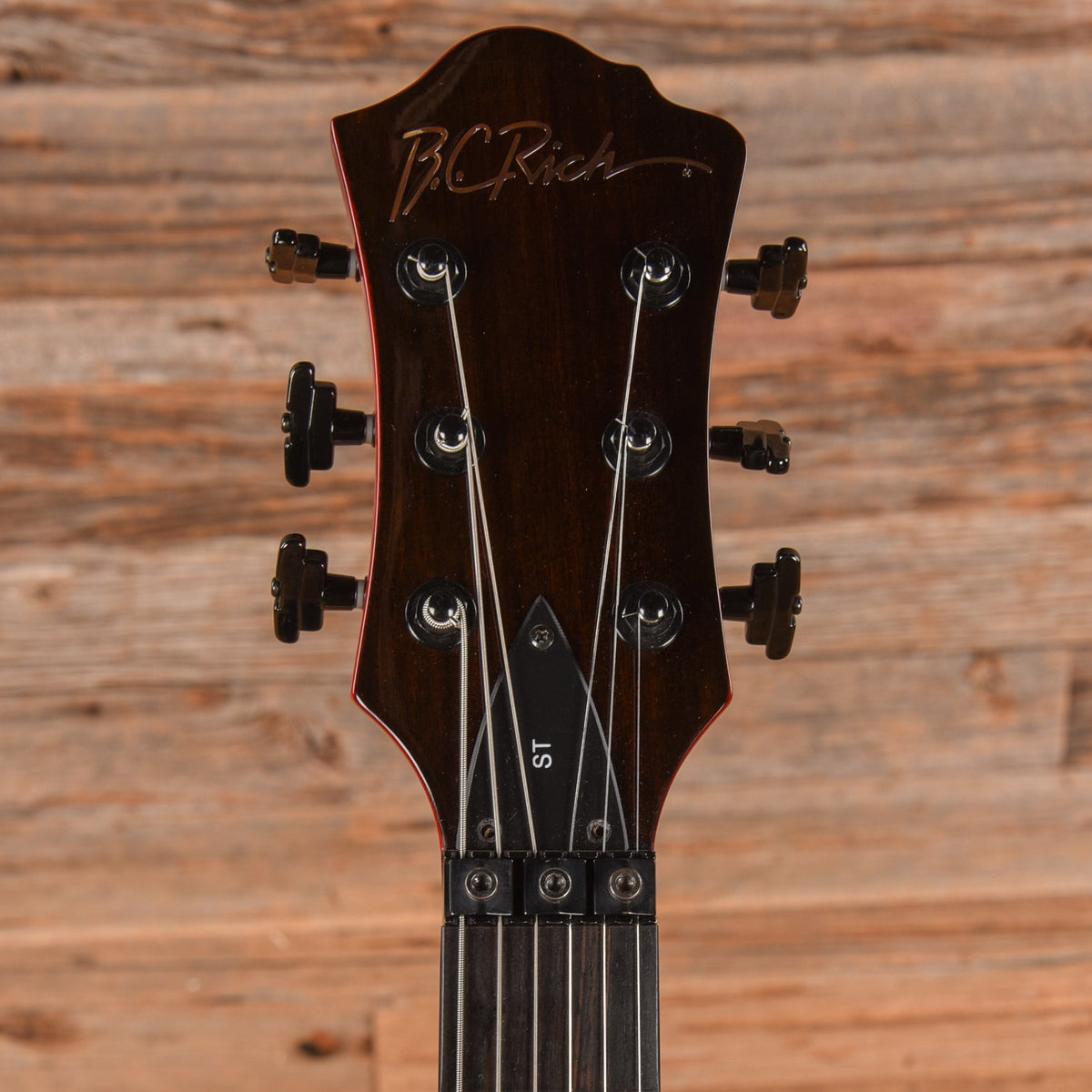 B.C. Rich Mockingbird ST Transparent Red - View 6 | MusicMarket
