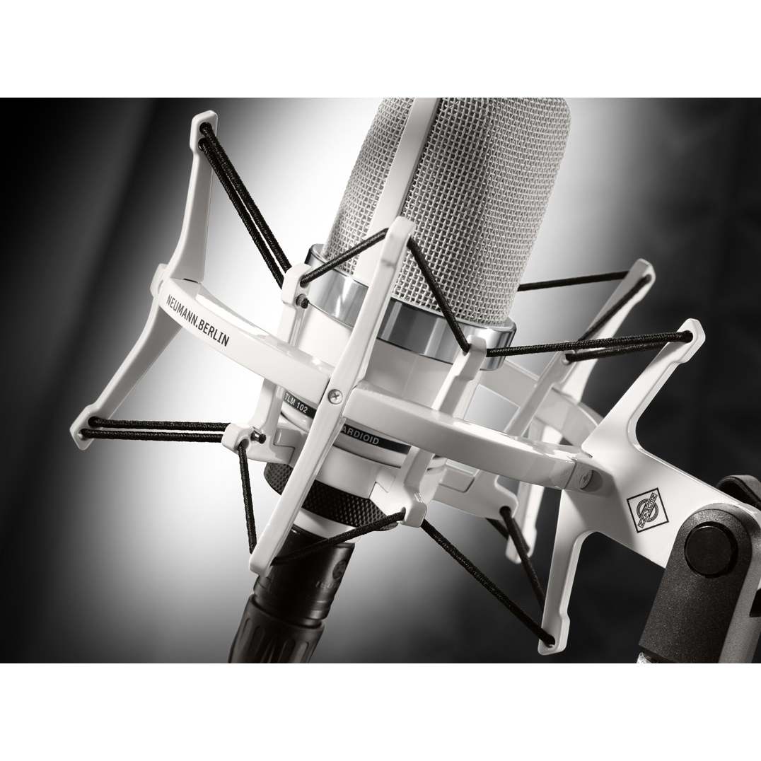 Neumann TLM 102 White Edition Limited-Run Condenser Studio Microphone - View 6 | MusicMarket