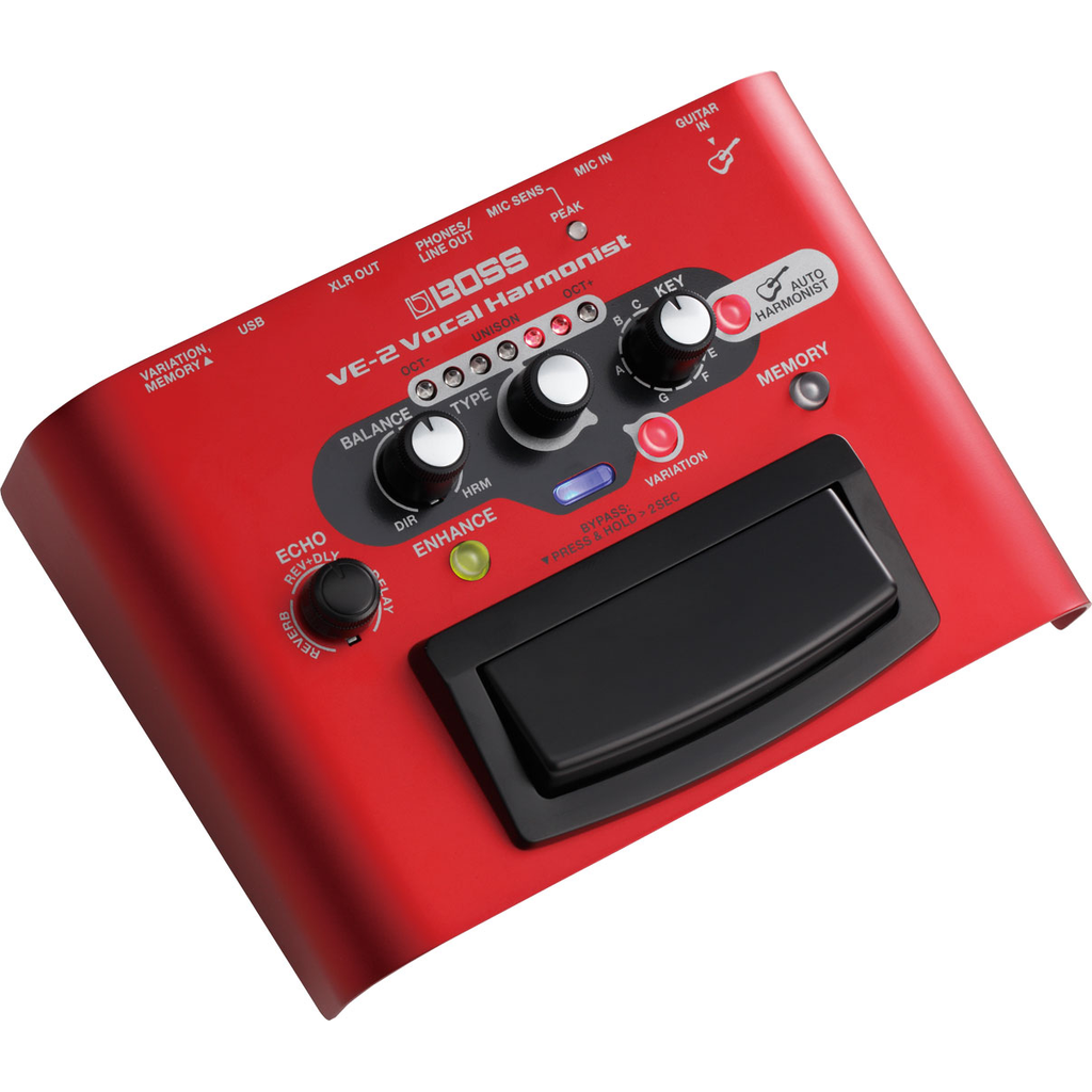 BOSS VE-2 Vocal Harmonist - Mint, Open Box - View 2 | MusicMarket