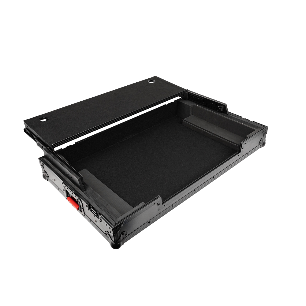 Gator Onyx Upper Deck Flight Case for AlphaTheta XDJ-AZ with Laptop Tray and LEDs - Black - MusicMarket