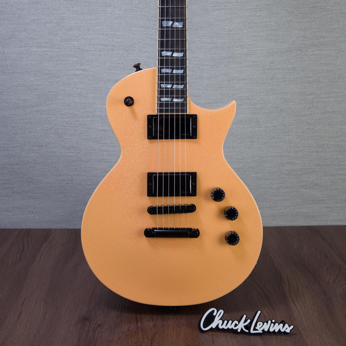ESP USA Eclipse Electric Guitar - Peach Sparkle - #US26067 - MusicMarket