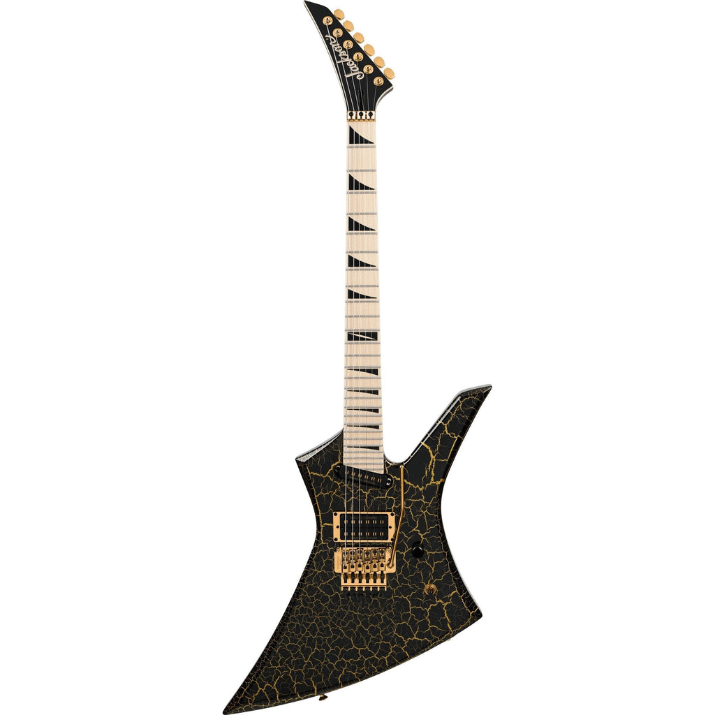 Jackson Pro Series Brandon Ellis KE27 Kelly Signature Electric Guitar - Gold Crackle - MusicMarket