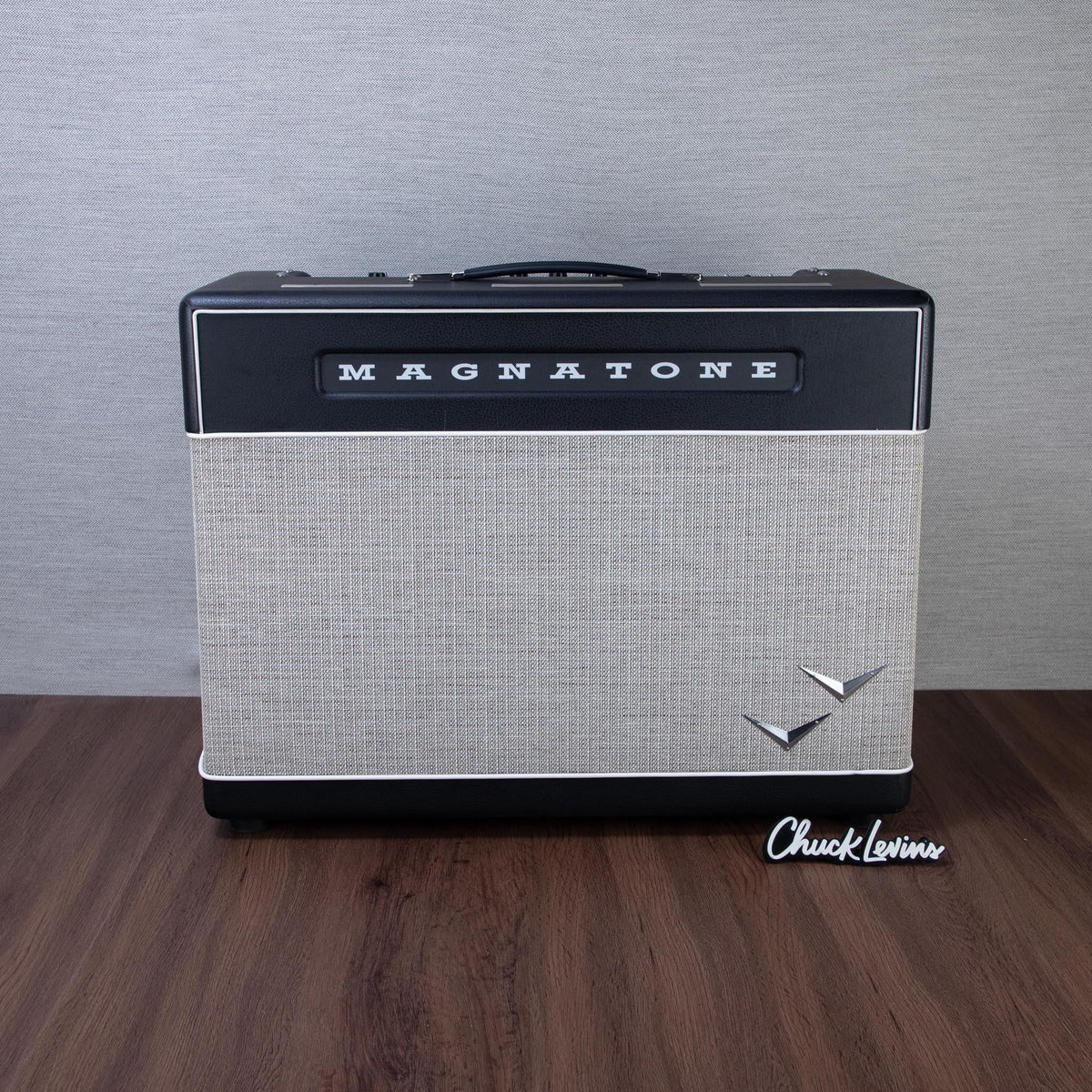 Magnatone Super Fifty-Nine M-80 45-Watts 2x12-Inch Tube Combo Guitar Amplifier - Black - MusicMarket
