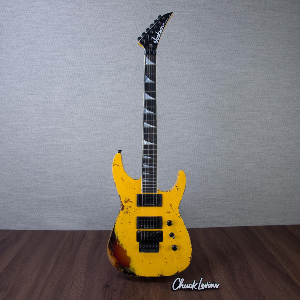 Jackson Custom Shop USA Special Edition Soloist Electric Guitar - Taxi Cab Yellow - #J11313 - View 2 | MusicMarket