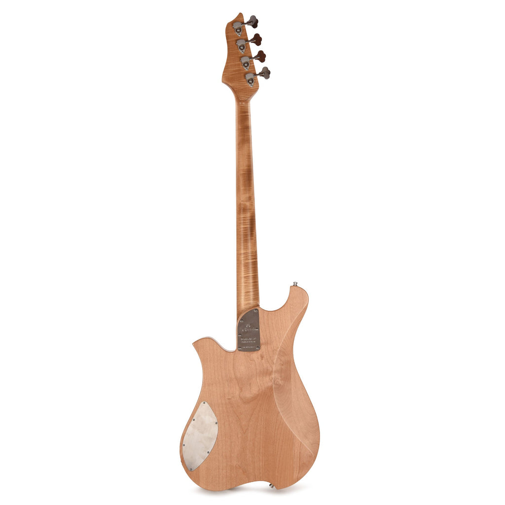 Bacci Marlita 4-String Red Alder Natural w/Alder Woodworm Insert - View 5 | MusicMarket